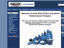 Tablet Screenshot of maxxperformanceproducts.com